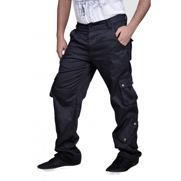 ARD Fashion Casual Mens Military Army Cargo Combat Work Trousers Pants 8 Pockets